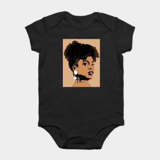 ari lennox style pop art Baby Bodysuit